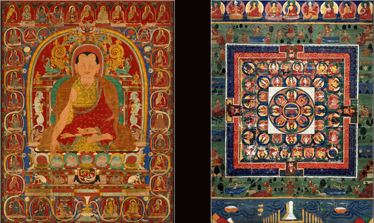 Sculptures and Buddhist Paintings