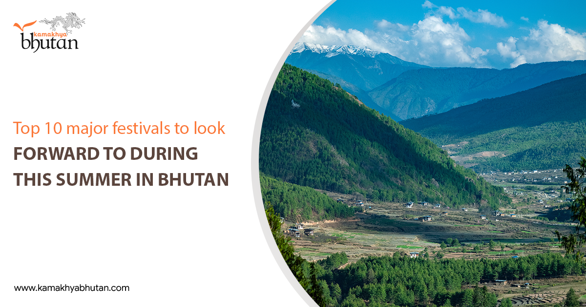 Top 10 major  festivals to look forward to during this summer in Bhutan