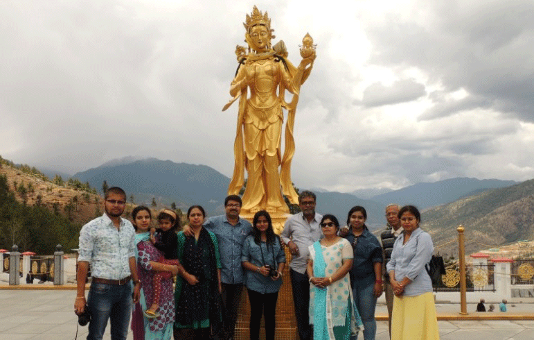 Mainak Bhattacharya family