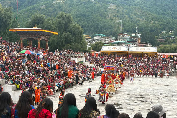 Witness the Vibrant Festivals (Tshechus)