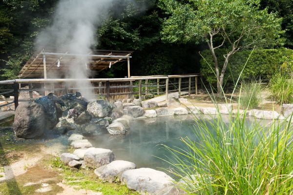 Take a Hot Stone Bath